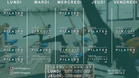 planning rentree pilates blagnac