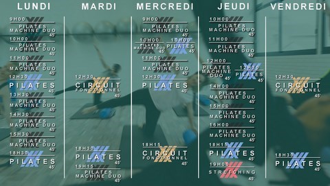 planning ete pilates blagnac